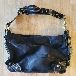 COACH Signature Slouchy Bag